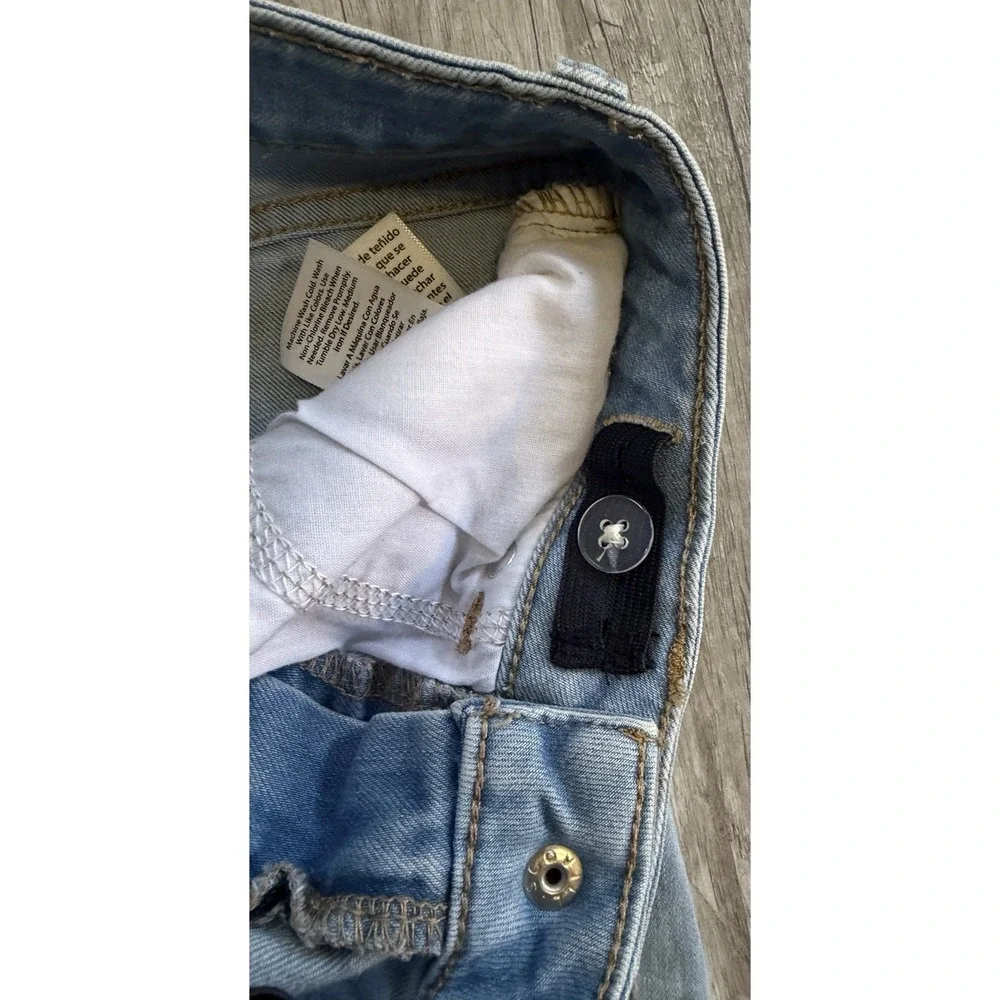 Lot of 3 Girls' Blue Denim Jean Jackets Pockets  And Jeans Size M 7/8 And 7